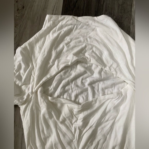 Naked Wardrobe White Long Sleeve Dress - Picture 4 of 5